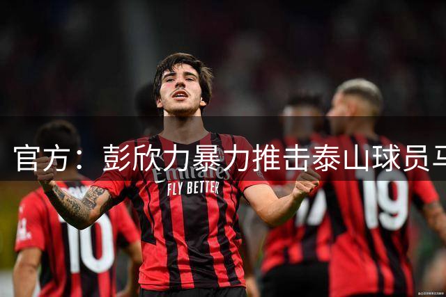 官方：彭欣力暴力推击泰山球员马德鲁加 停赛4场罚款4万