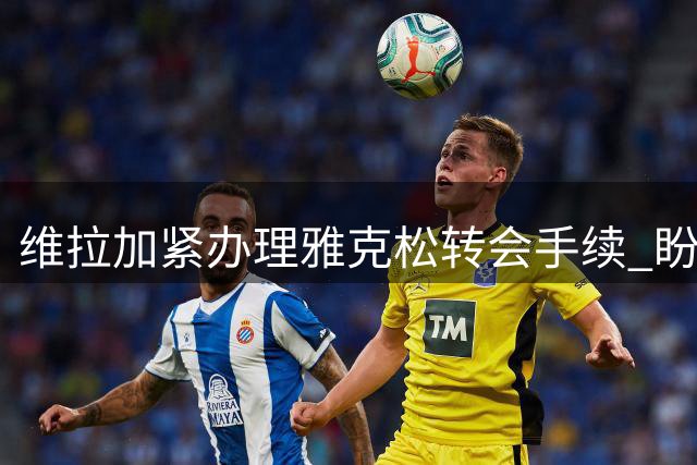维拉加紧办理雅克松转会手续 盼赶上周一焦点战